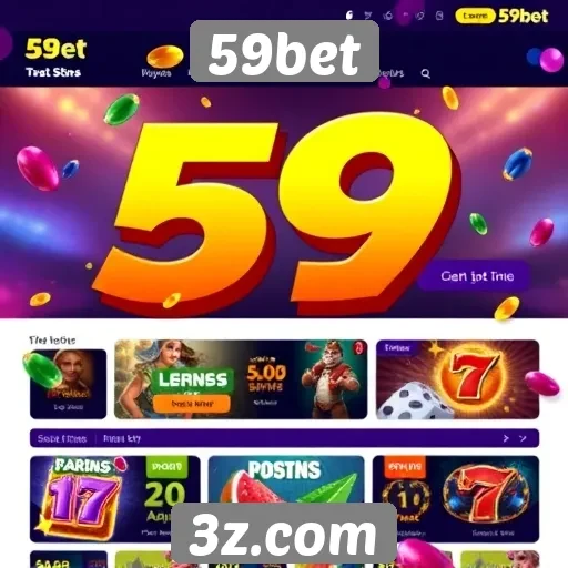 Experiência de usuário no site 59bet